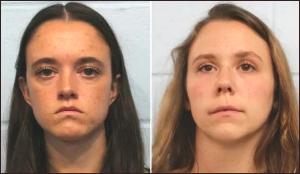Abigail Faust and Madison Bergmann